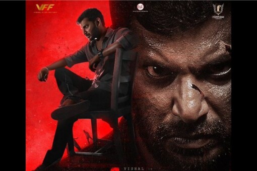 In the film, Vishal plays the role of a cop.
