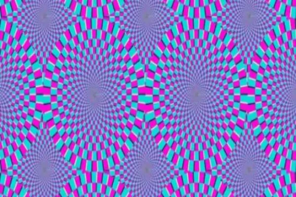 Moving Wallpaper Visual  Optical Illusion Cartoon 