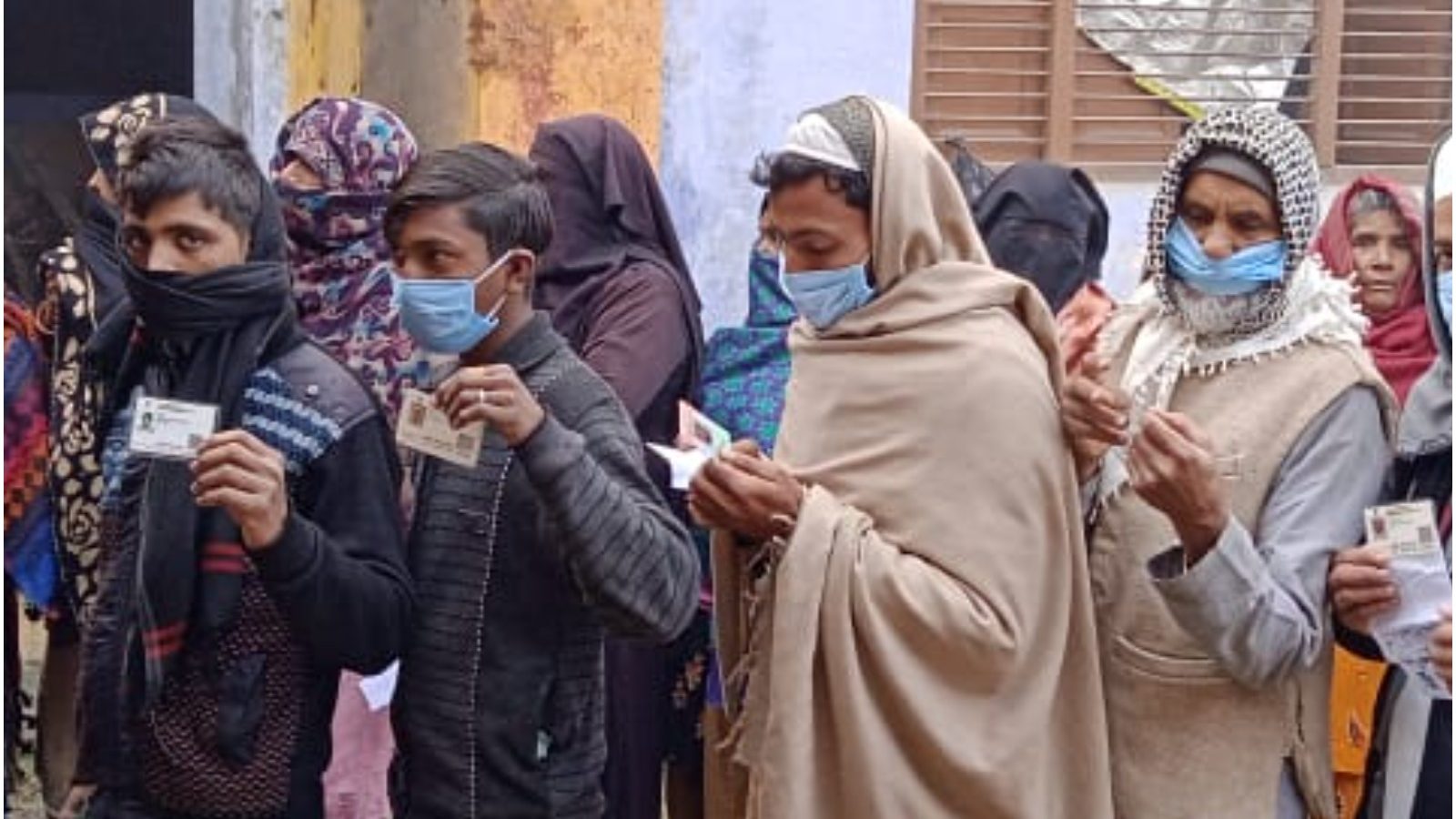 Up Elections First Phase Over 60 Voter Turnout Recorded Across 58