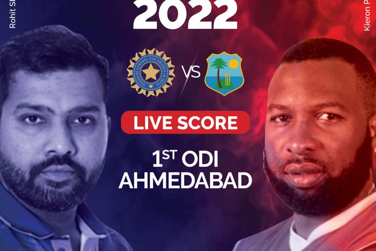 India Vs West Indies 1st Odi Highlights India Take 1 0 Lead With Six Wicket Win In Ahmedabad