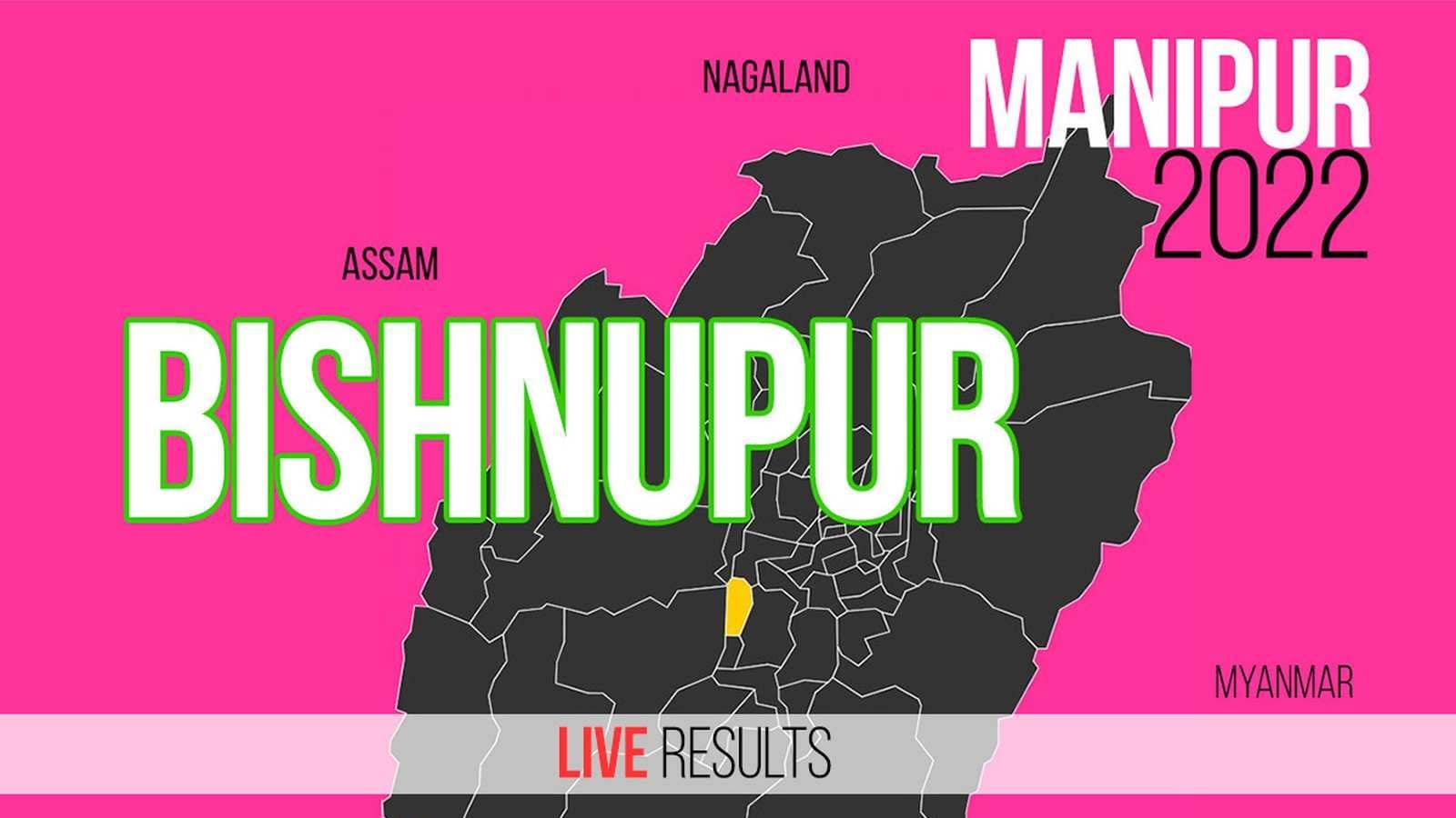 Bishnupur Manipur Election Result 2022 LIVE Updates : Konthuoujam Govindas Singh of BJP Wins