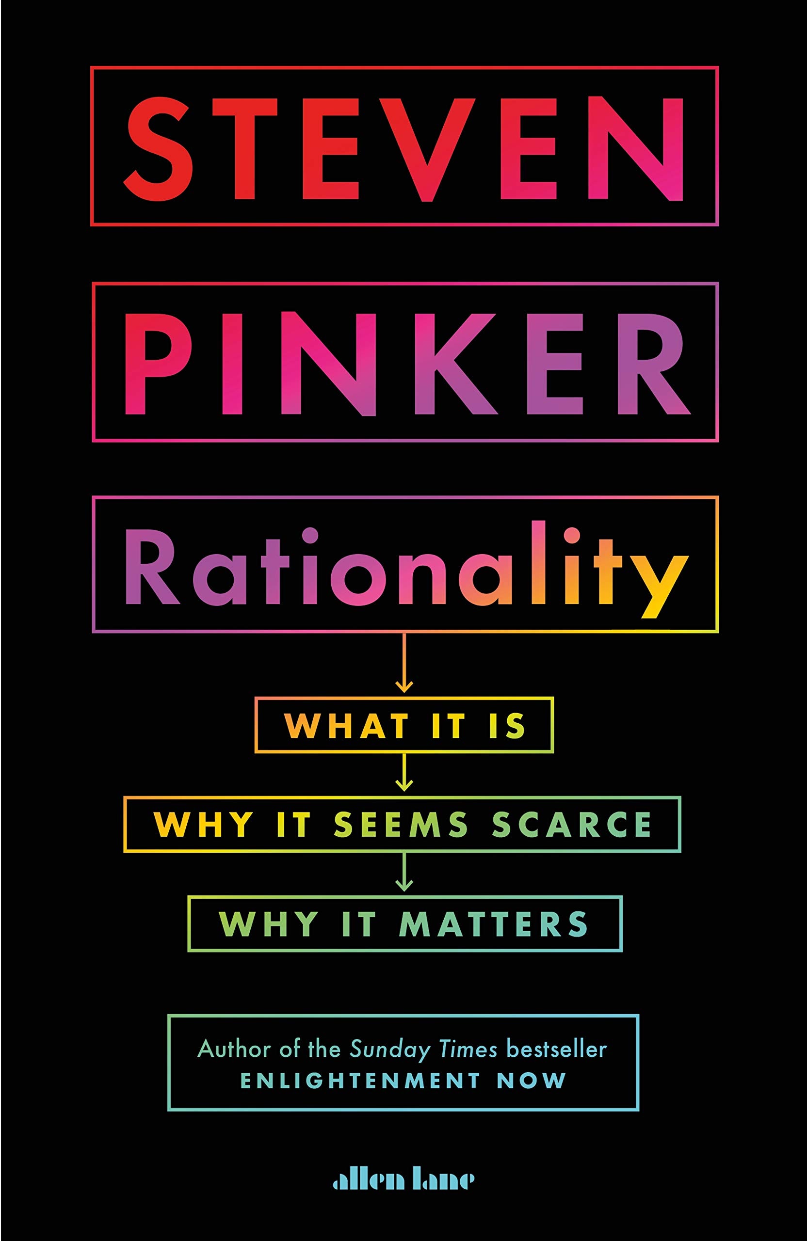 Pinker's latest work Rationality: What It Is, Why It Seems Scarce, Why It Matters.