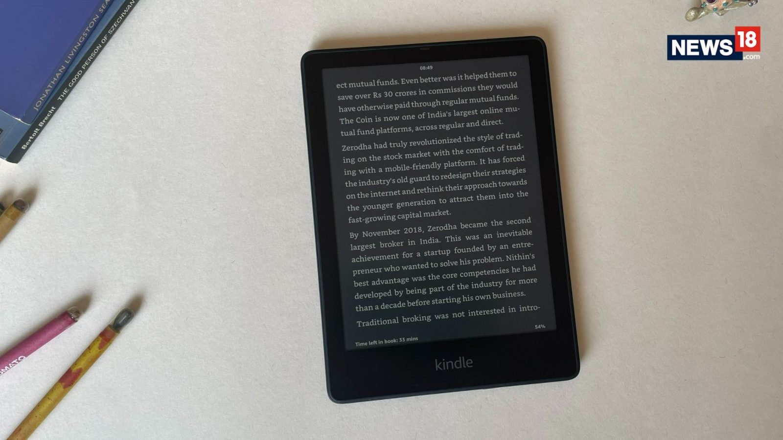 Kindle Paperwhite Signature Edition Test