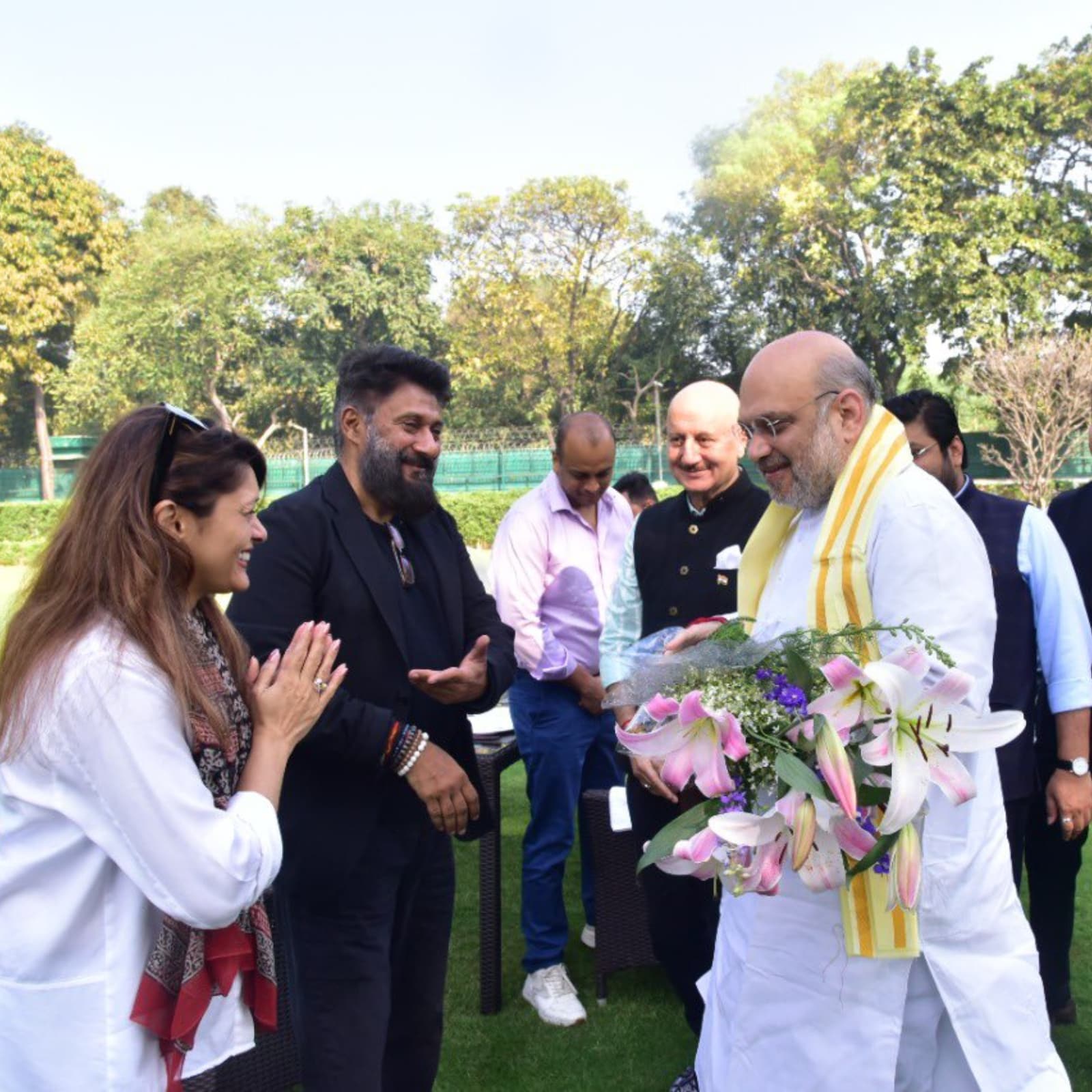 The Kashmir Files Team Meets Amit Shah; Anupam Kher, Vivek Agnihotri Express Gratitude
