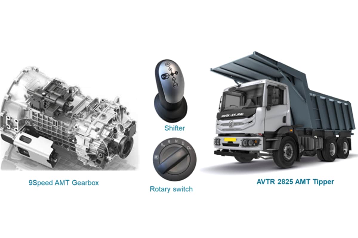 Ashok Leyland AVTR 2825 Tipper with 9speed AMT Launched in India