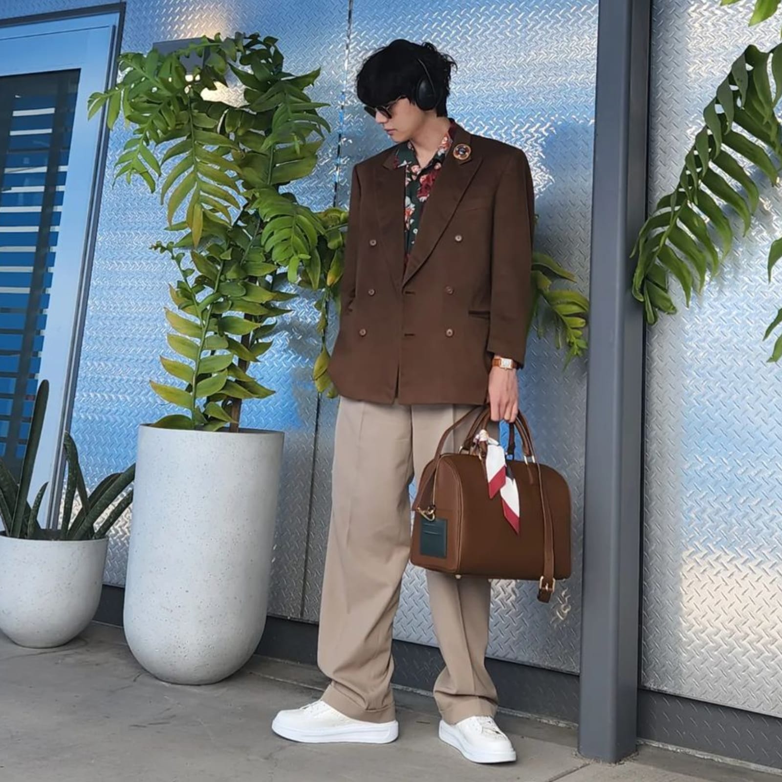 正規品】MUTE BOSTON BAG BTS ボストンバッグ テテ-