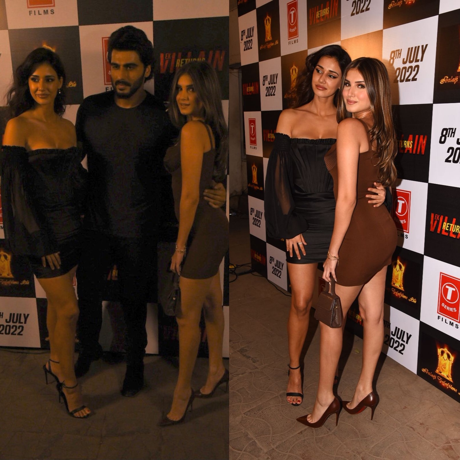 Disha Patani, Tara Sutaria Ooze Oomph, Arjun Kapoor Looks Stylish at Ek  Villain Returns Wrap Up Party | Actresses Rocked Off-Shoulder Dresses