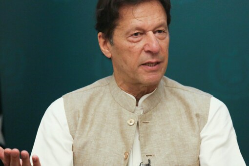 Imran Khan has a stormy week ahead as his government faces a no-trust motion in the Pakistan parliament (Image: Reuters)