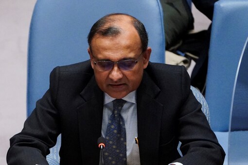 India's permanent representative to the UN ambassador, TS Tirumurti was speaking at UN Security Council briefing on the Ukraine war on Thursday. (Image: Reuters/File)