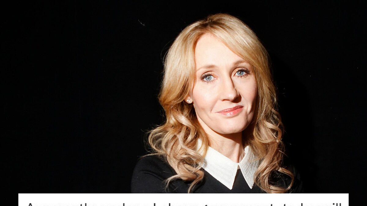 1200px x 675px - JK Rowling Slammed Again for Transphobic 'We Who Must Not Be Named' Tweet  on Women's Day - News18