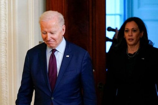President Joe Biden and Vice President Kamala Harris. (AP Photo)