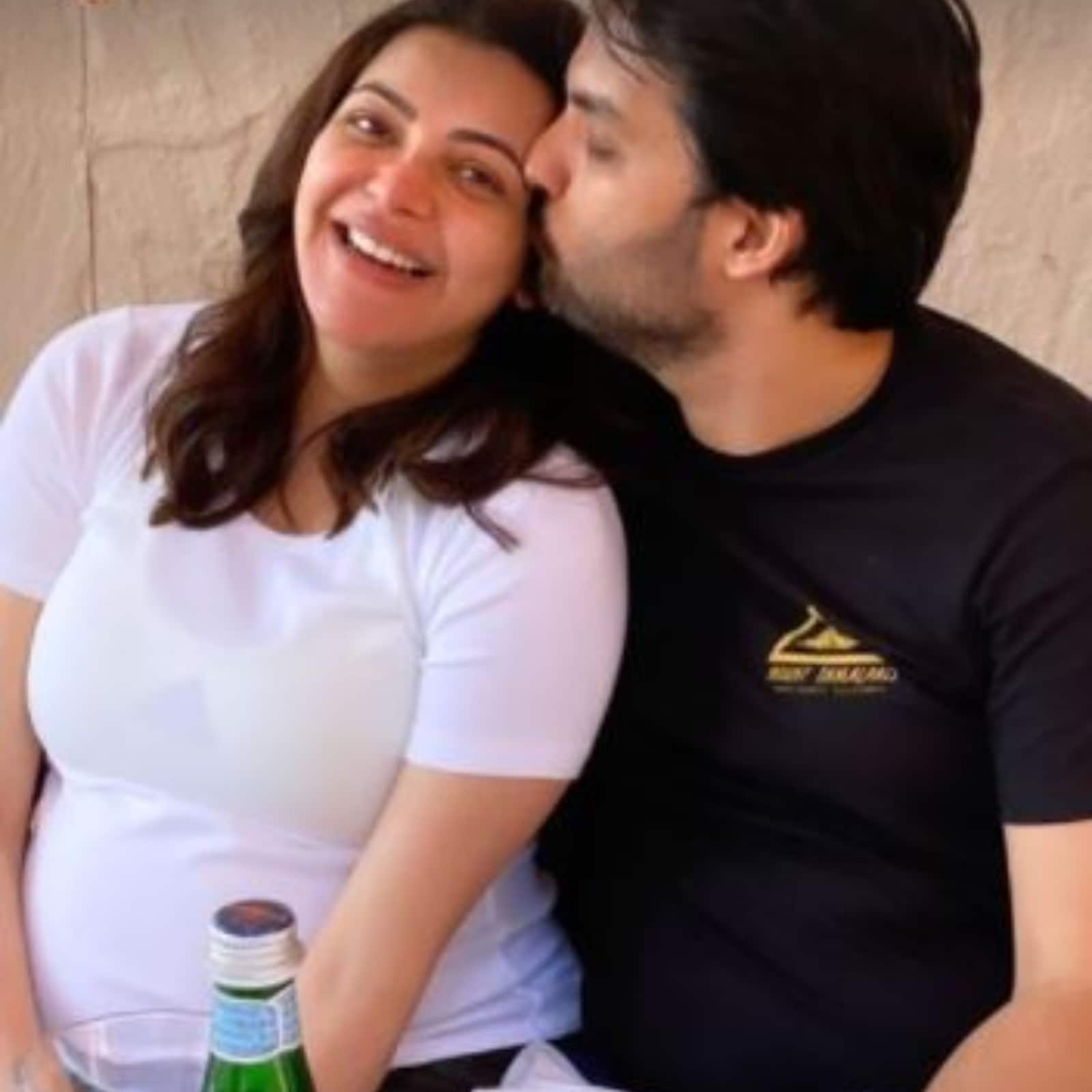 Pregnant Kajal Aggarwal Gets an Adorable Kiss From Gautam Kitchlu, Fan  Calls Them 'Beautiful Couple' - News18