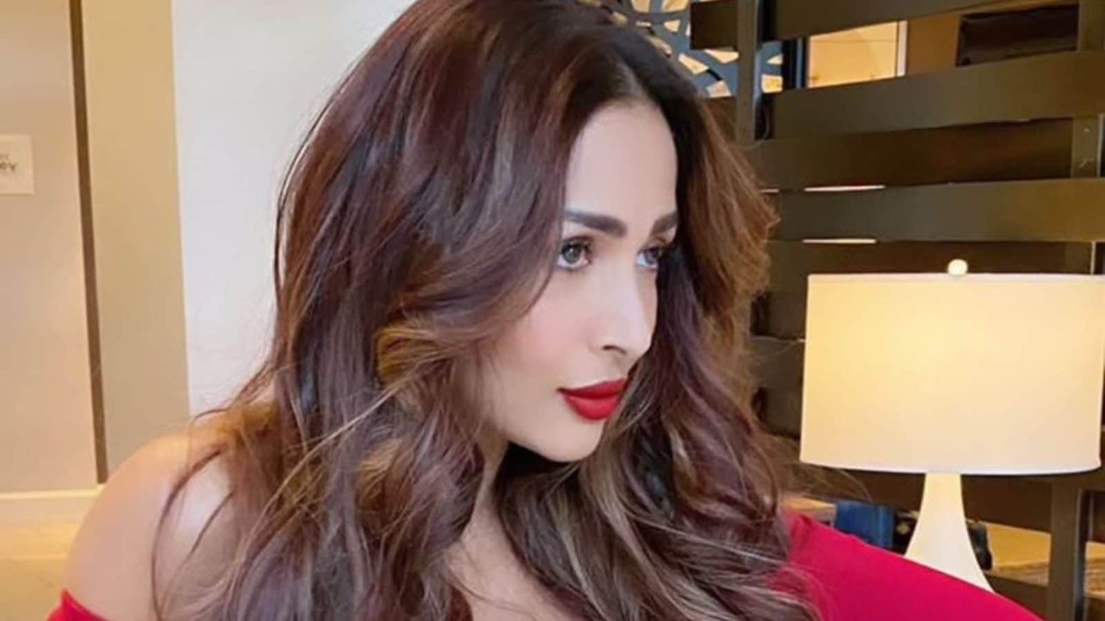 Malaika Arora Flaunts Her Sexy Curves In Red Hot Avatar On Instagram See Pic 6496