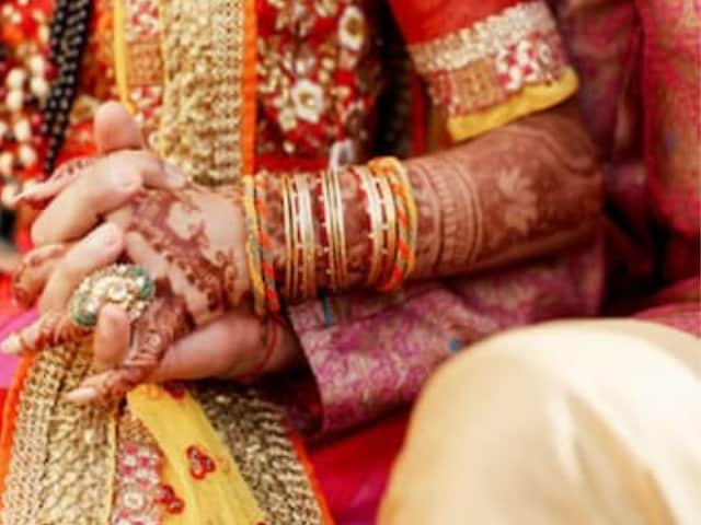 The couple was dressed in traditional Indian wedding attire and locals and foreign tourists in the area participated in the rituals. (Representational photo)