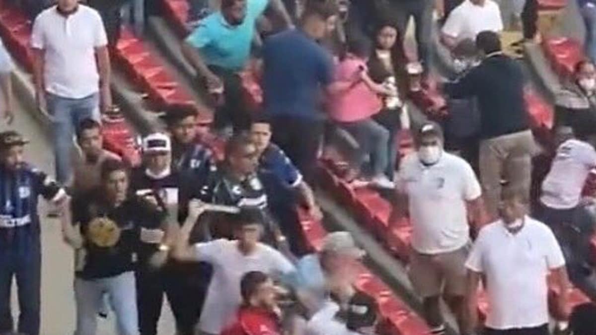 At least 22 injured in brawl at soccer match in Mexico