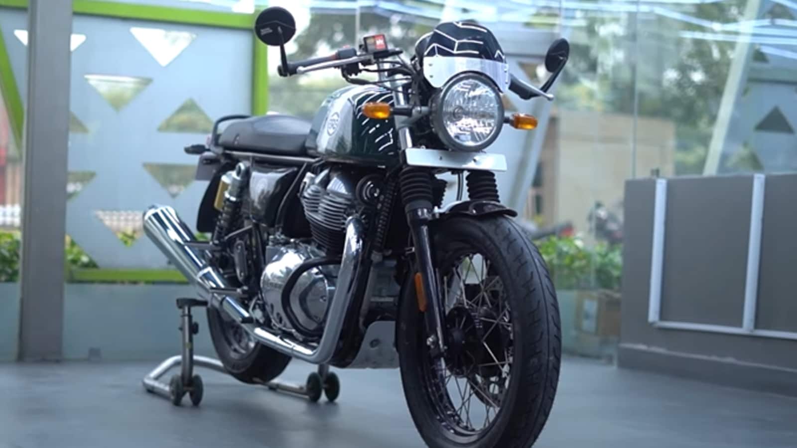 This Royal Enfield Aftermarket Modification Kit by MK Designs Accentuates  its Retro Theme