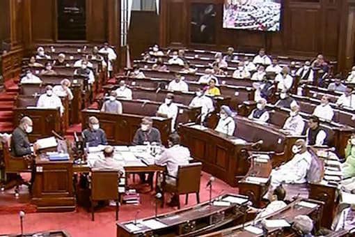 While the BJP has numbers on its side in the Lok Sabha, many a time, it has to bargain with the allies or parties to pass a Bill. (SANSAV TV/PTI Photo) (Representational Image)