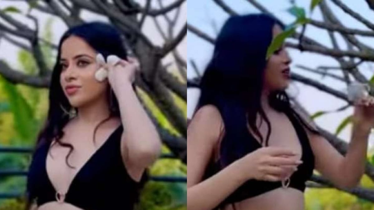 Urfi Javed Gets Trolled for Dressing Up in Black Bikini; Netizens Say ‘Tumhe Kapdo Ki Zaroorat Hai’