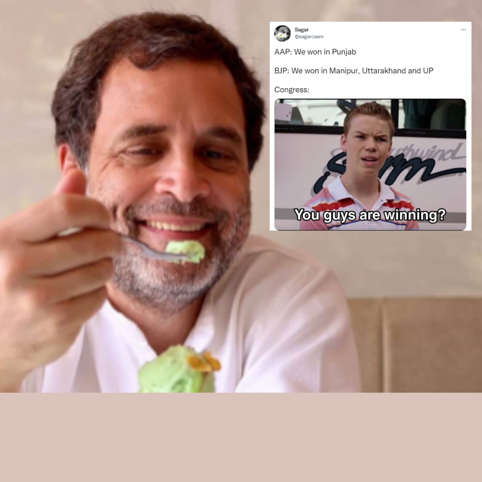 Rahul Gandhi Trolled With Memes After Congress's Dreadful Run at Assembly  Election 2022