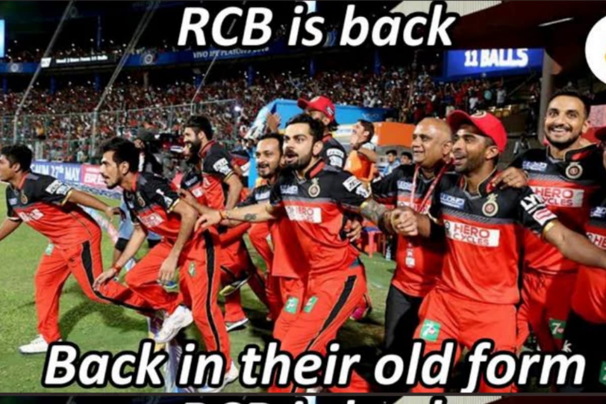 Vintage RCB': Royal Challengers Bangalore Trolled With Memes After ...