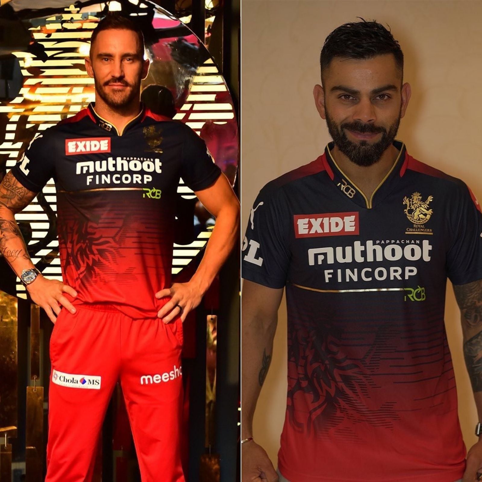 IPL 2022: Royal Challengers Bangalore unveiled new team jersey