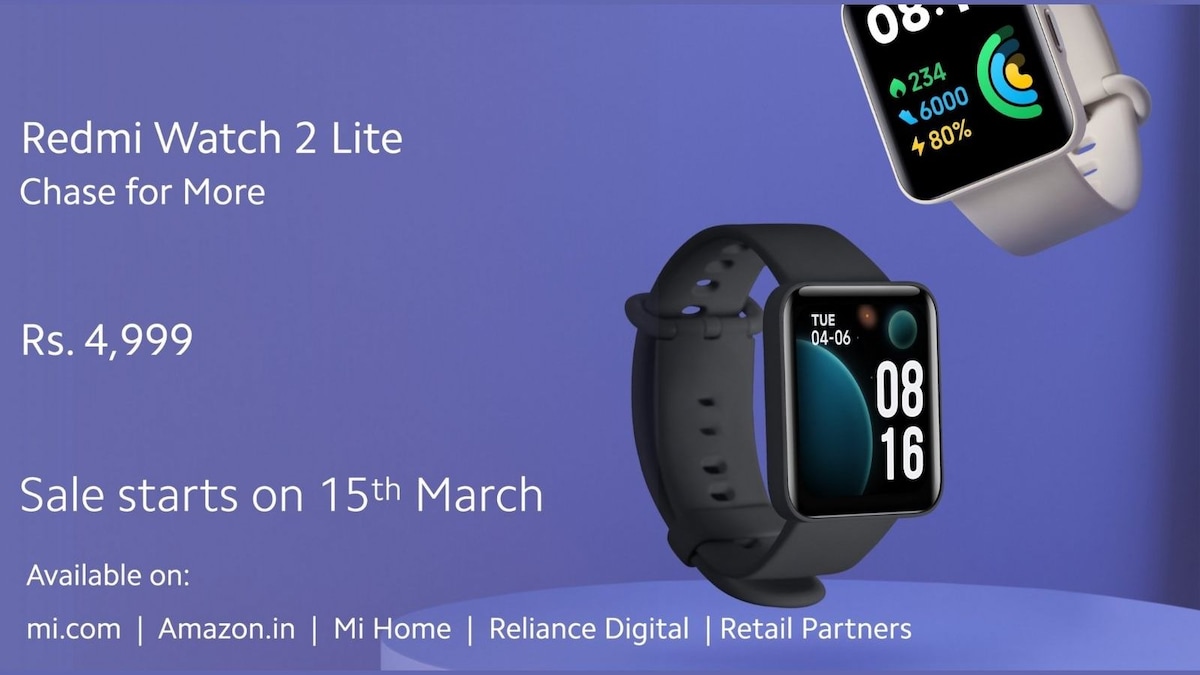 Smartwatch Xiaomi Redmi Watch 2 Lite - Media Mega Store
