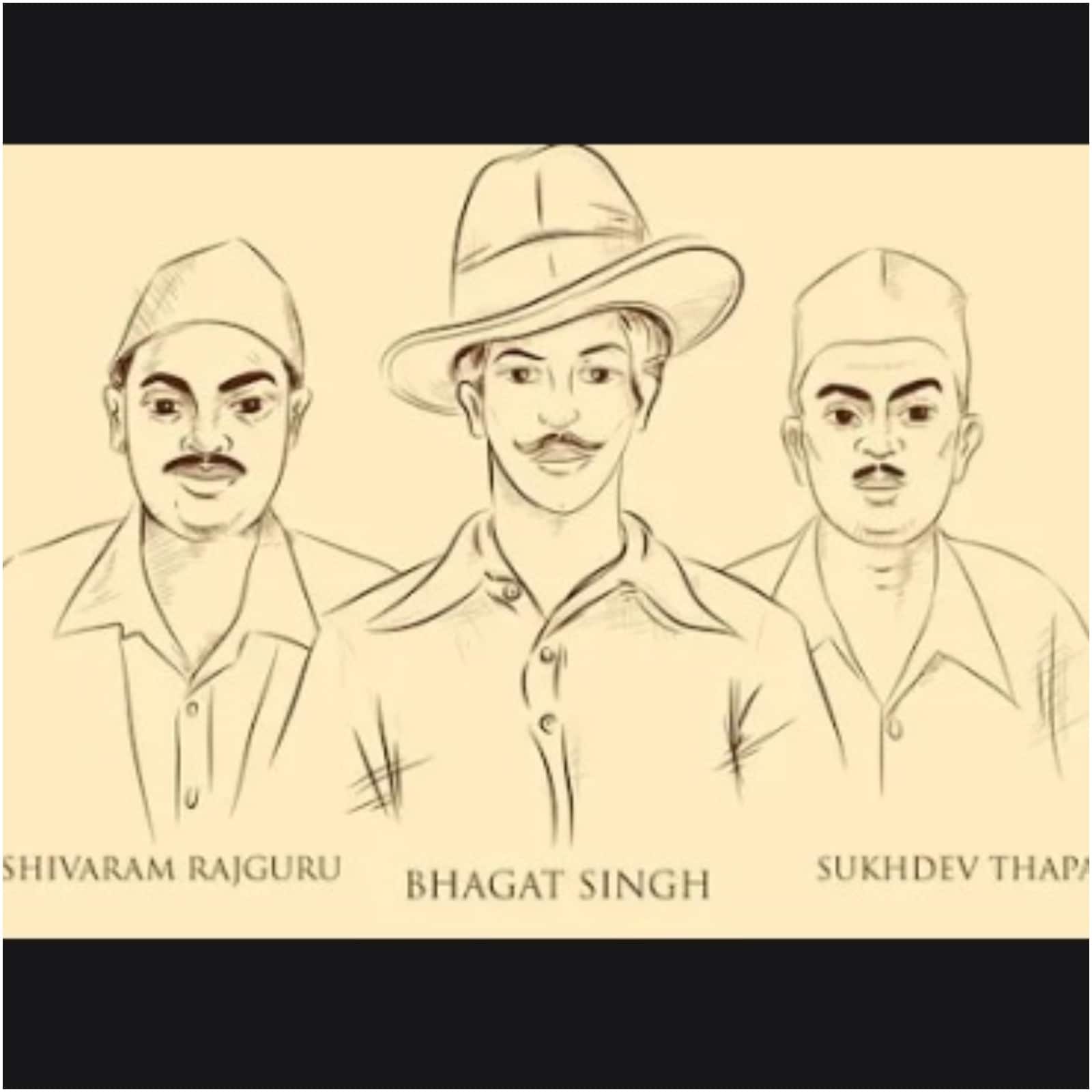 Jaranwala, legend Of Bhagat Singh, banga Pakistan, sukhdev Thapar, indian  Gods, bhagat Singh, shahid, Indian independence movement, Revolutionary,  Stencil | Anyrgb