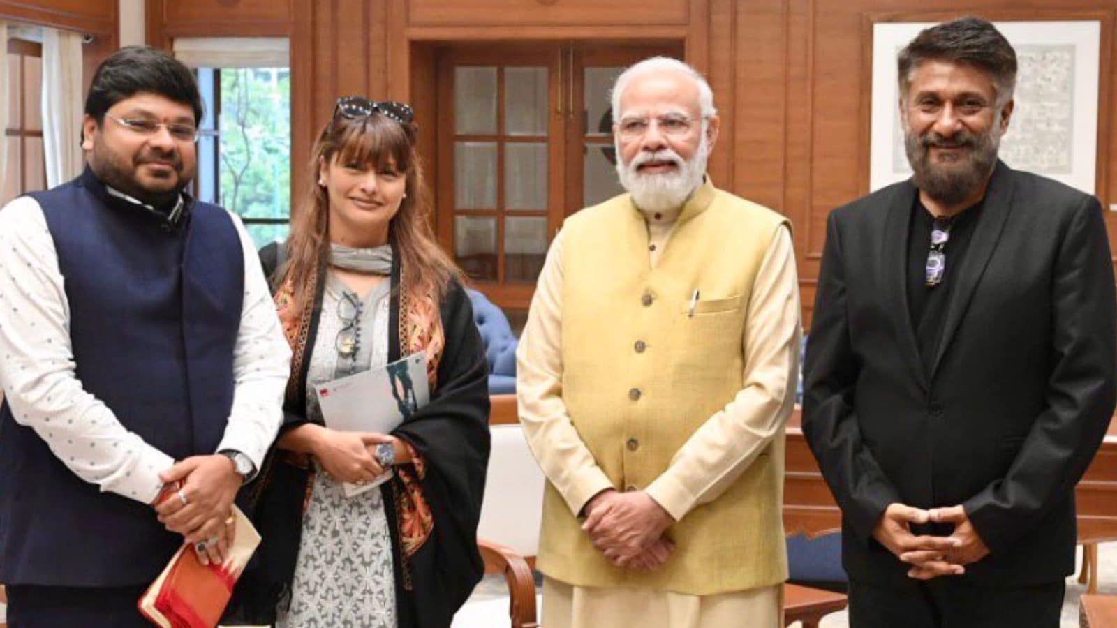 The Kashmir Files Team Poses With PM Modi, Netizens Say 'To Hell With