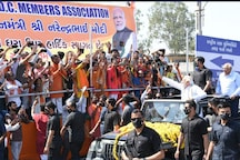 People Atop Roofs, In Fields & Malls: Gujarat Welcomes Modi's Roadshow With Exuberance On Day 2 | PICS