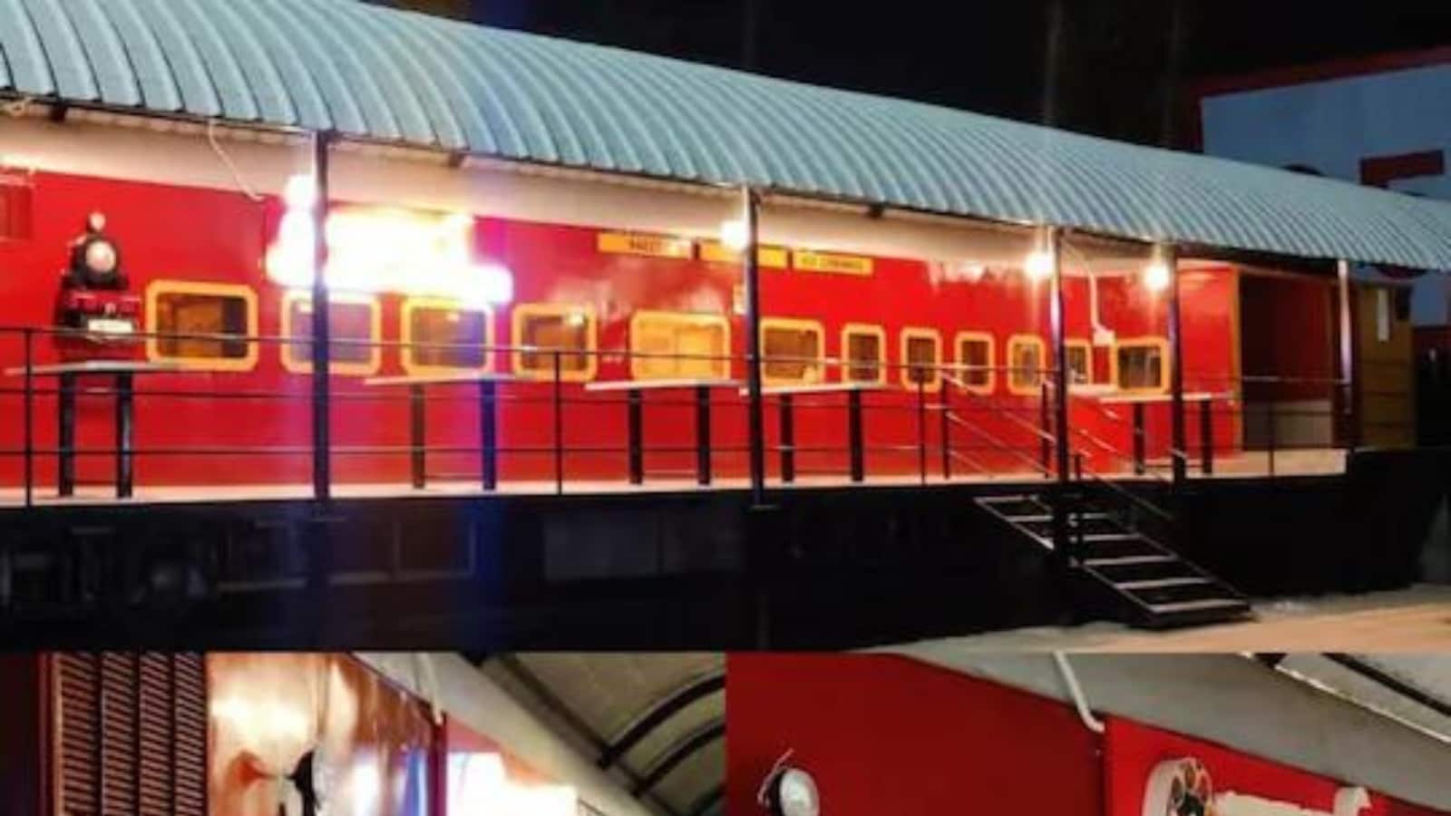 Restaurant on Wheels is Now Open at Bhopal Railway Station, and It's