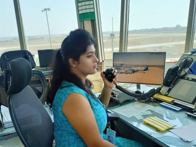  The women team manned the entire air traffic control of the Raipur flight information region. (News18)