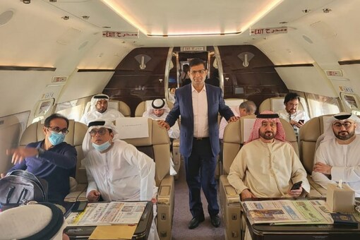 The CEOs landed in Srinagar on Sunday. (News18)
