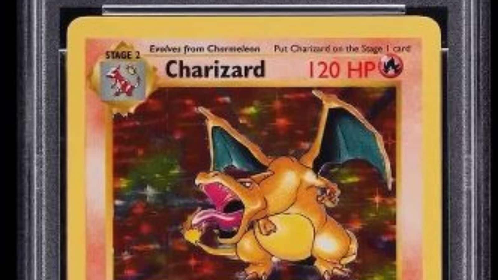 A Pokémon Base Set First Edition Holo Charizard Fetches $420K USD at  Auction