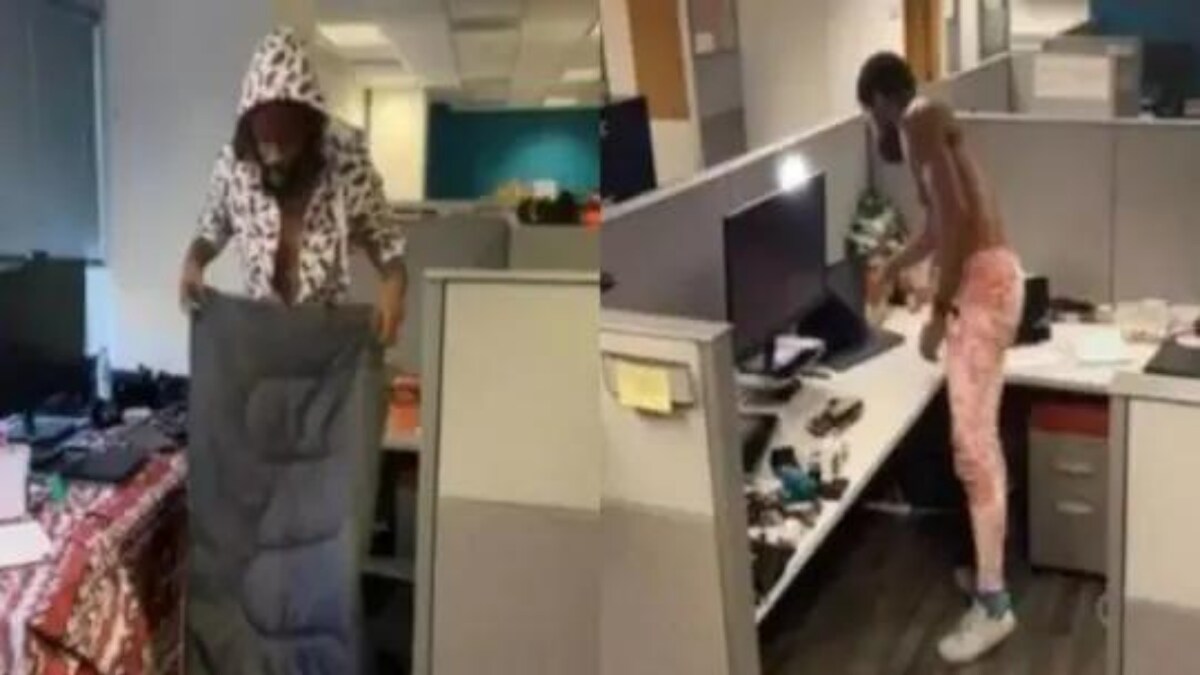 Man Fails To Pay Rent, Moves Into His Office Cubicle. Here's What