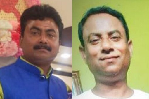 TMC's Anupam Dutta (left) and Congress's Tapas Kundu were shot dead. (News18)