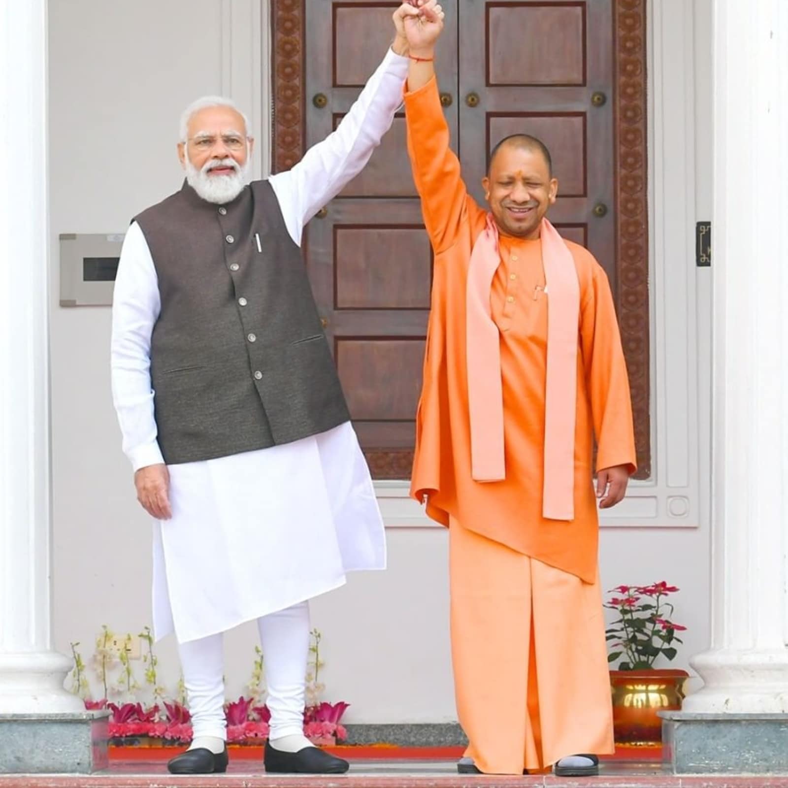 UP CM Yogi Meets Vice President Naidu; Likely to Meet PM Modi Next