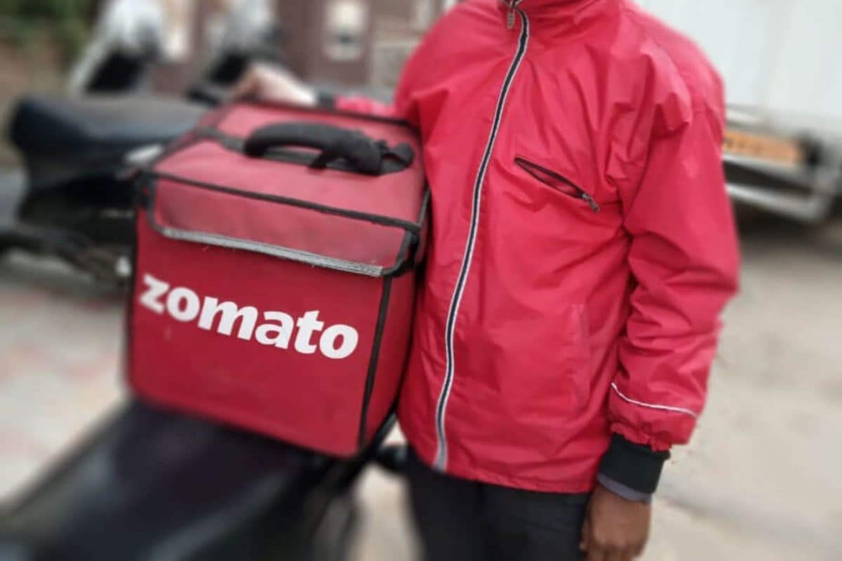 zomato food delivery bag