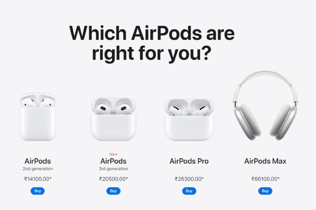 AirPods 2, AirPods Pro And AirPods Max Prices In India Hiked: Here's How Much You Pay Now News18