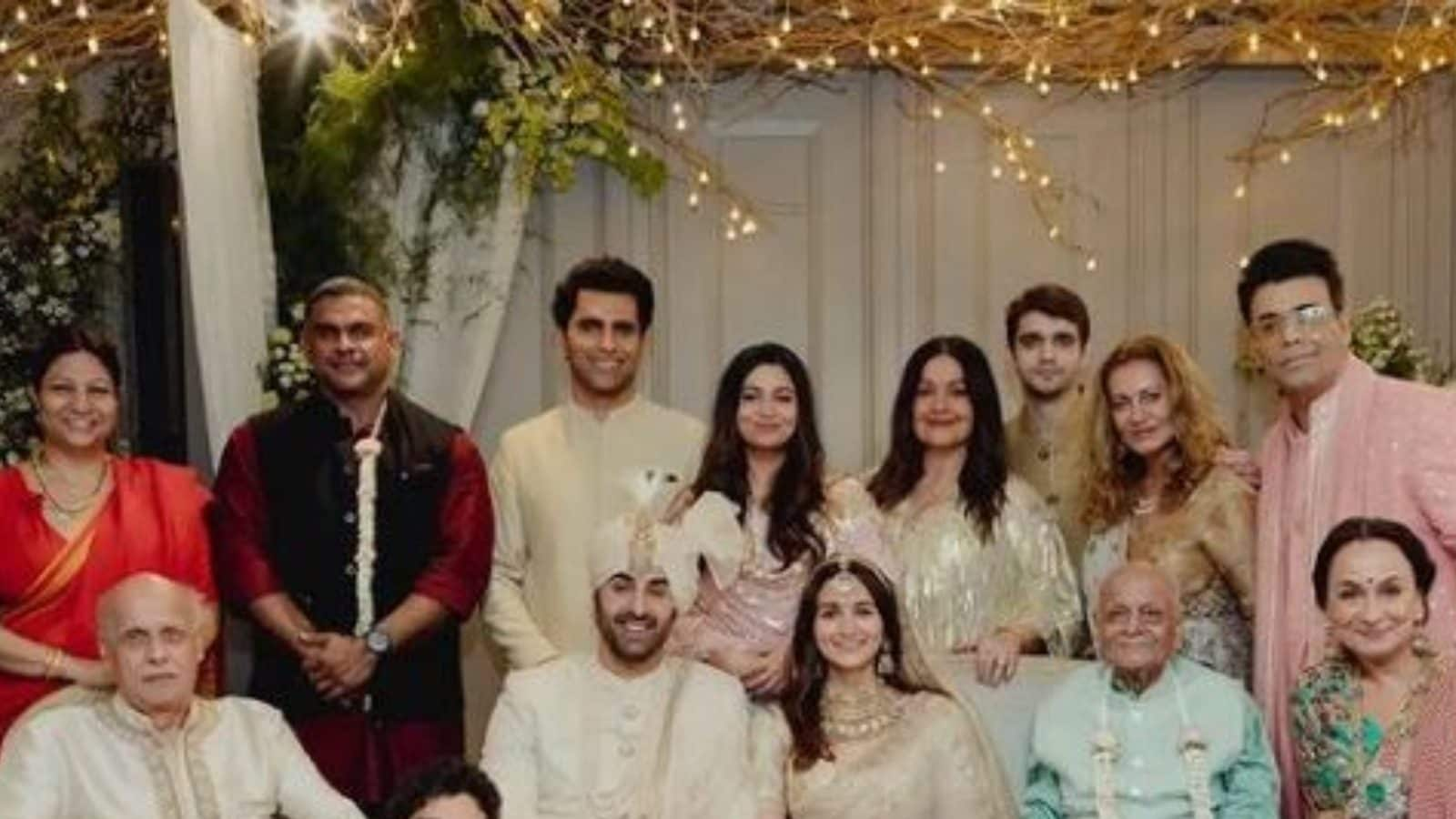 Alia Bhatt, Ranbir Kapoor Wedding: Relish These Family Portraits of ...