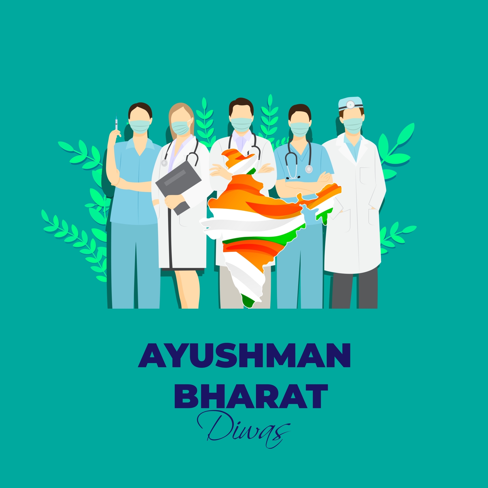 Thera are many doctors who have face the mask and help others on corona time through Ayushman Bharat yojana