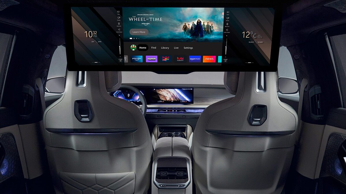 BMW Just Fitted a 31inch 8K TV in their Latest Model, is this the Start of Luxury Car TV Wars