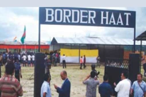 File photo of a border haat in Tripura. (Photo: PTI)