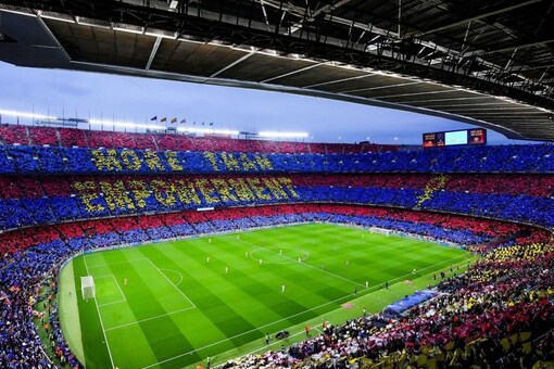 Barcelona's Home Ground, The Camp Nou (Twitter)