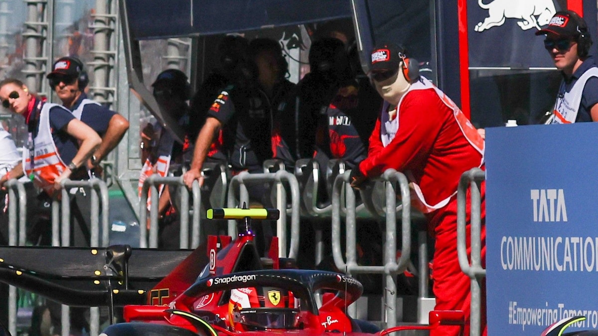 Australian GP: Carlos Sainz Outguns Ferrari teammate Charles Leclerc in 1st Melbourne Practice