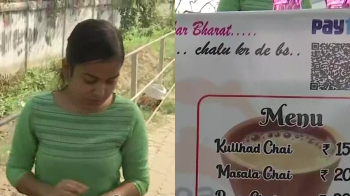 Bihar Economics Graduate Opens Tea Stall outside College after She