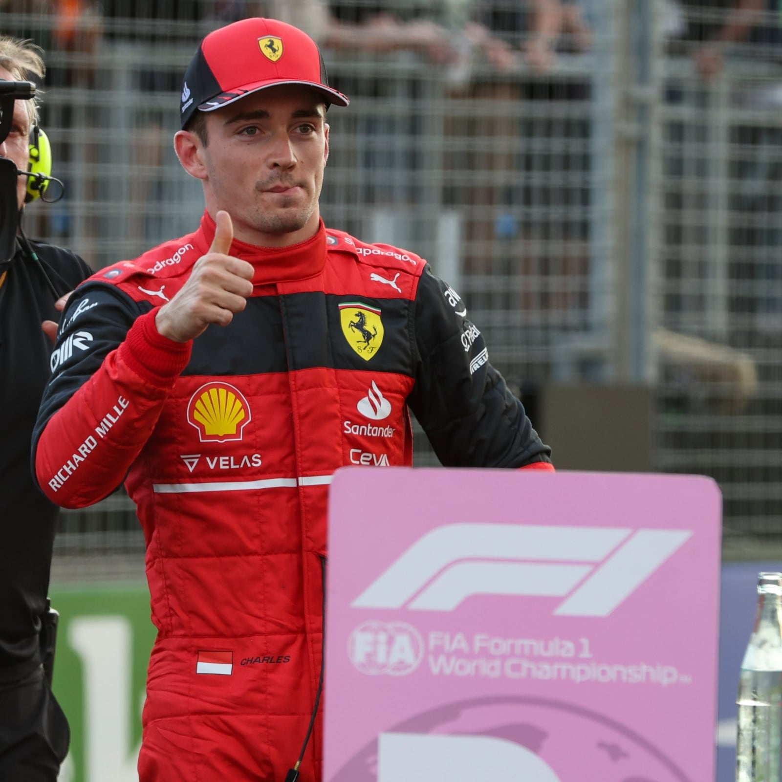 Ferrari driver Charles Leclerc wins Formula 1 Australian GP