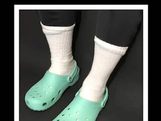 Optical Illusion ‘Crocs and Socks’ Makes a Comeback to Confuse the ...