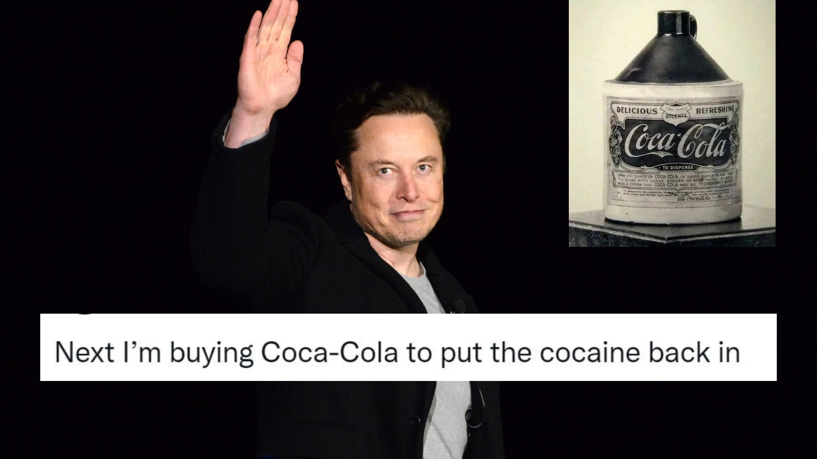 Breaking News एलोन मस्क अब 'पुट द कोकीन बैक इन' के बगल में कोकाकोला