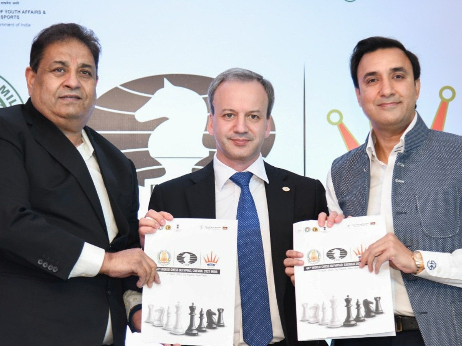 Chess Olympiad 2022: FIDE President Arkady Dvorkovich Officially Hands Over  Hosting Rights to India - News18