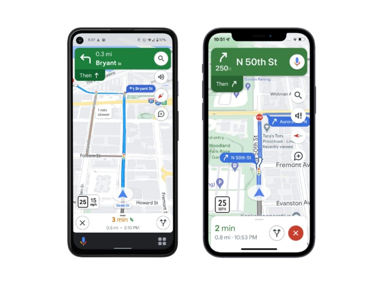 Google Maps will soon display traffic lights, stop signs, and